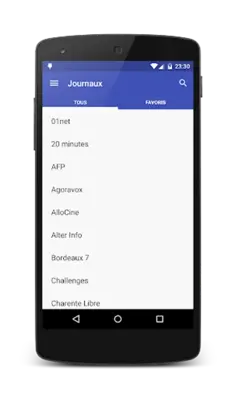 Journaux Français android App screenshot 6